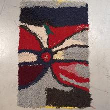Tapis ZENDACK  - laine et coton noué main - 44 x 67 cm