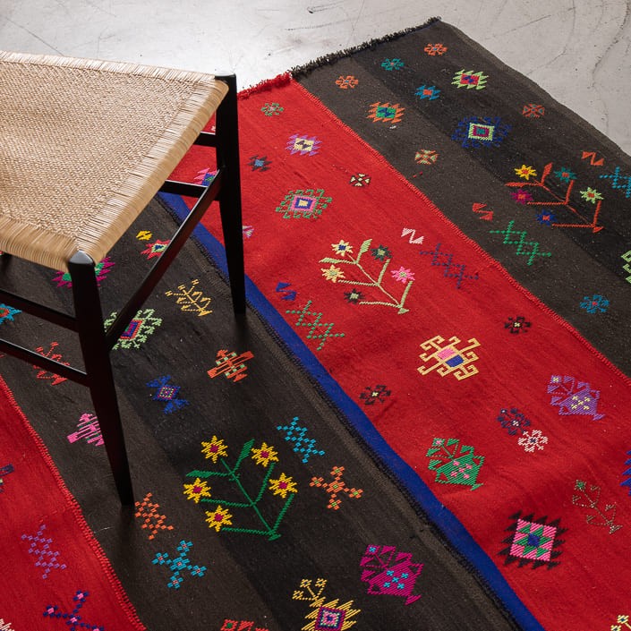Tapis HAKKARI - 100% laine noué main - 162 x 263 cm