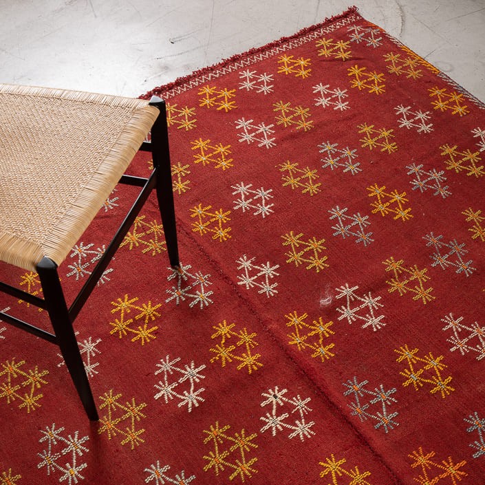 Tapis ELBISTAN - 100% laine noué main - 183 x 263 cm