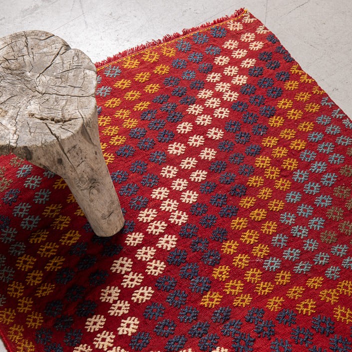 Tapis KILIM SILVAS - 100% laine noué main - 75 x 350 cm