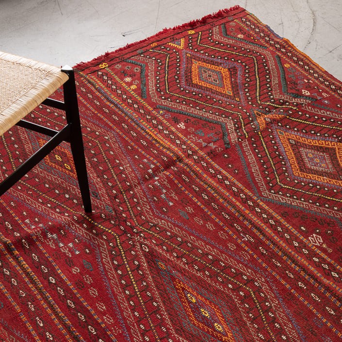 Tapis KILIM BINBOGA - 100% laine noué main - 180 x 470 cm