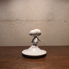 Couvercle en céramique blanche - Snoopy