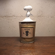 Couvercle en céramique blanche - Snoopy