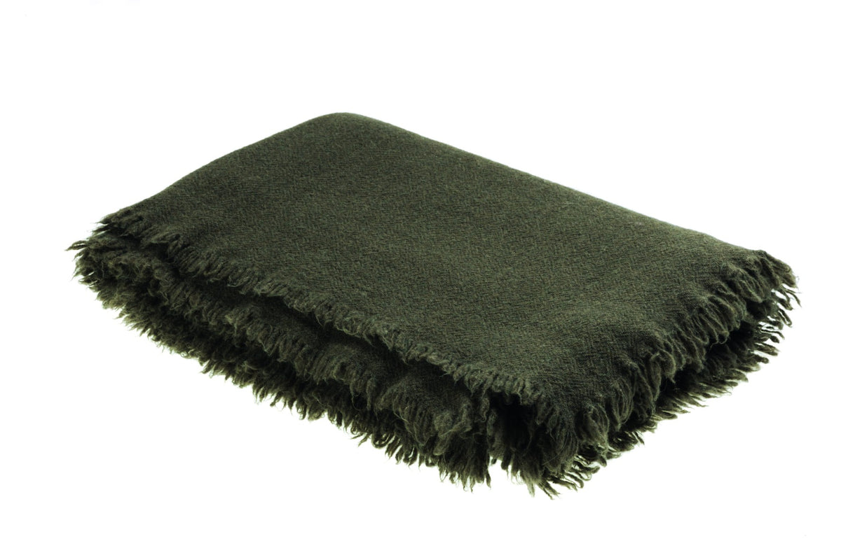 Plaid - Laine Vierge Lavée - 165 x 250 cm
