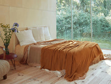 Plaid - Laine Vierge Lavée - 165 x 250 cm