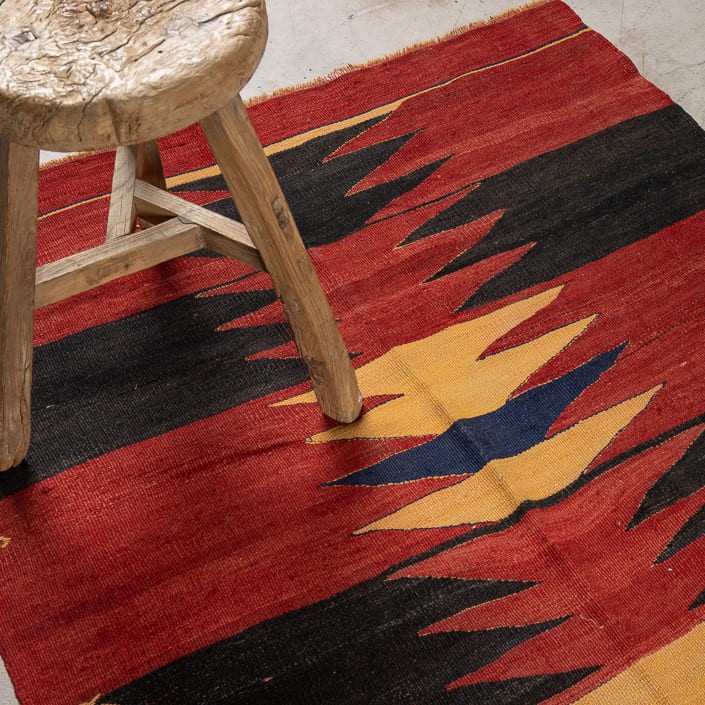Tapis KILIM AVANOS - 100% laine noué main - 105 x 265 cm