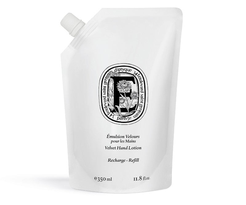 Recharge emulsion velours pour les mains