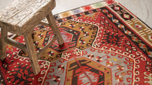 Tapis KILIM AVSAR - 100% laine noué main - 170 x 353 cm