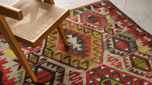 Tapis KILIM ESME - 100% laine noué main - 157 x 307 cm