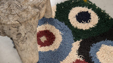Tapis ZENDACK  - laine et coton noué main - 45 x 80 cm