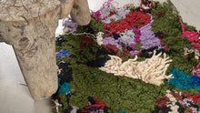 Tapis ZENDACK  - laine et coton noué main - 50 x 85 cm