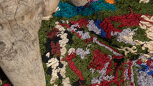 Tapis ZENDACK  - laine et coton noué main - 50 x 85 cm