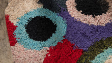 Tapis ZENDACK  - laine et coton noué main - 40 x 80 cm