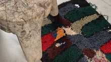 Tapis ZENDACK  - laine et coton noué main - 36 x 62 cm