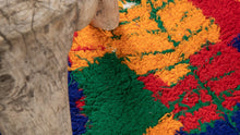 Tapis BERBERE ZENDAK -  100% laine noué main - 55cm x 97cm