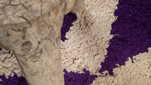 Tapis BERBERE ZENDAK -  100% laine noué main - 63cm x 103cm