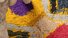 Tapis BERBERE ZENDAK -  100% laine noué main - 66cm x 197cm
