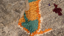 Tapis BERBERE ZENDAK -  100% laine noué main - 90cm x 96cm