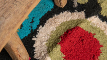Tapis ZENDACK - laine et coton noué main - 45 x 80 cm
