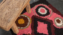 Tapis ZENDACK  - laine et coton noué main - 45 x 75 cm