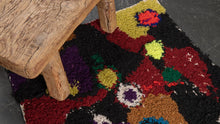 Tapis ZENDACK  - laine et coton noué main - 45 x 70 cm