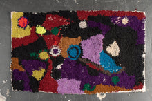 Tapis ZENDACK  - laine et coton noué main - 45 x 70 cm