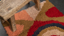 TTapis ZENDACK  - laine et coton noué main - 45 x 80 cm