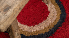 TTapis ZENDACK  - laine et coton noué main - 45 x 80 cm
