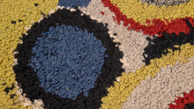 Tapis ZENDACK  - laine et coton noué main - 45 x 75 cm