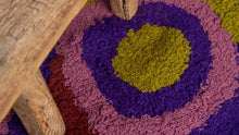 Tapis ZENDACK  - laine et coton noué main - 39 x 80 cm