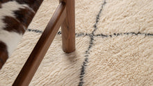 Tapis BERBERE BENI OUARAIN  - 100% laine noué main - 295cm x 390cm