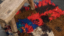 Tapis BERBERE ZENDAK -  100% laine noué main - 50cm x 100cm