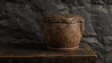 Boite alimentaire ancienne - Palmier - Pièce unique