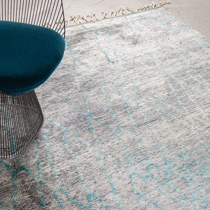 Tapis BERBERE CONTEMPORAIN - 100% laine noué main - 315cm x 420cm