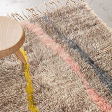 Tapis BERBERE CONTEMPORAIN - 100% laine noué main - 145cm x 245cm