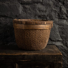 Panier ancien - Rotin tressé