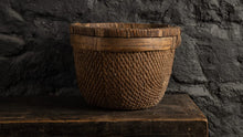 Panier ancien - Rotin tressé