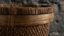 Panier ancien - Rotin tressé