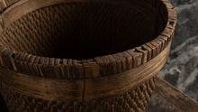 Panier ancien - Rotin tressé