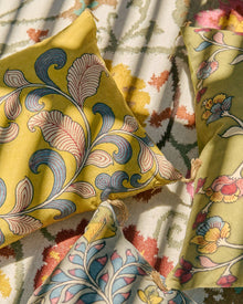 Coussin Kalamkari