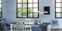 SUSPENSION BRASS 95 | ø 80cm | PUISSANCE MAX. 18 W | E27 | LAITON MARTELE MAT