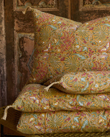 Coussin Papilio en coton imprimé