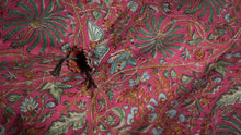Courtepointe Papilio - 110cm x 180cm - Framboise