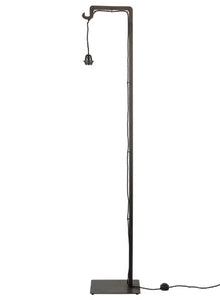 LAMPADAIRE ION | H150cm | E27 | ABAT JOUR EN BAMBOU PIED METAL