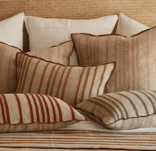 Taille non déclinées - Coussin vice versa - Toile de Myre - Écorce