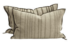 Taille non déclinées - Coussin vice versa - Toile de Myre - Écorce