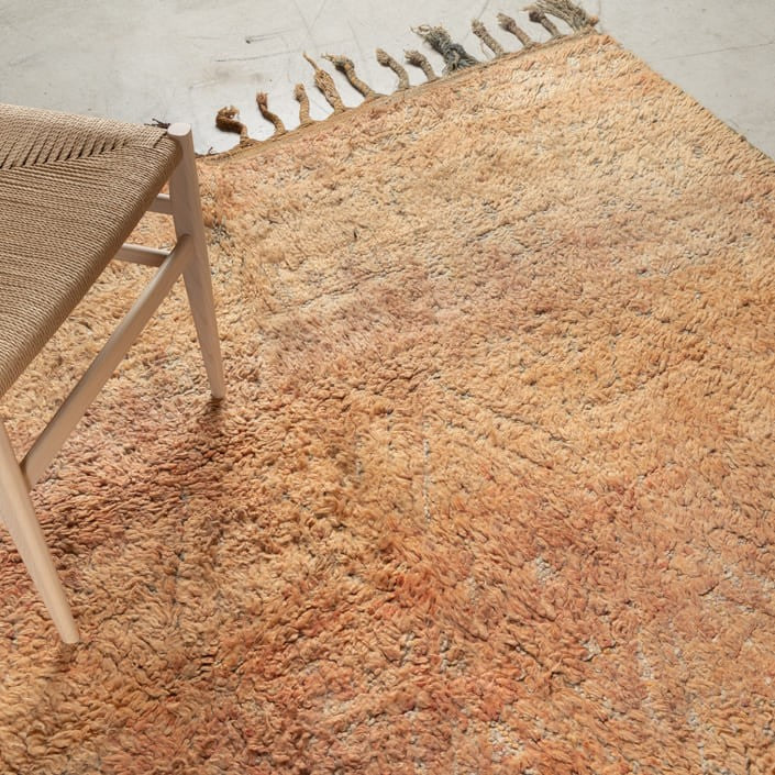Tapis BOUJAD ANCIEN  - 100% laine noué main -  190cm x 290cm