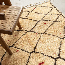 Tapis BENI OUARAIN ANCIEN - 100% laine noué main - 165cm x 370cm