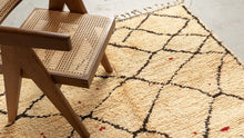 Tapis BENI OUARAIN ANCIEN - 100% laine noué main - 165cm x 370cm
