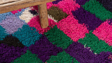 Tapis BERBERE ZENDAK -  100% laine noué main - 65cm x 110cm